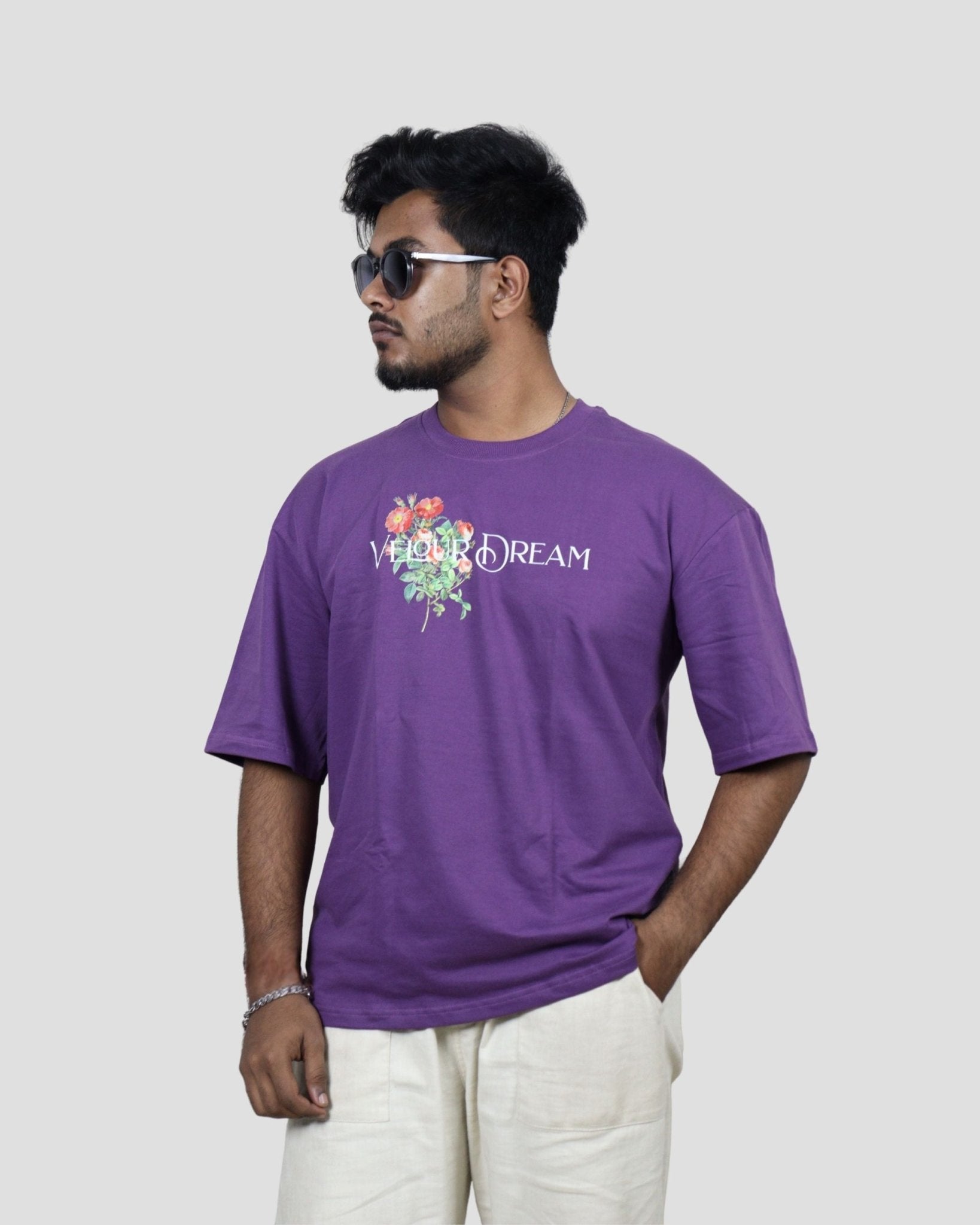 tale Men Mulberry - VELOUR DREAM OVERSIZED FIT T - SHIRT - tale 222